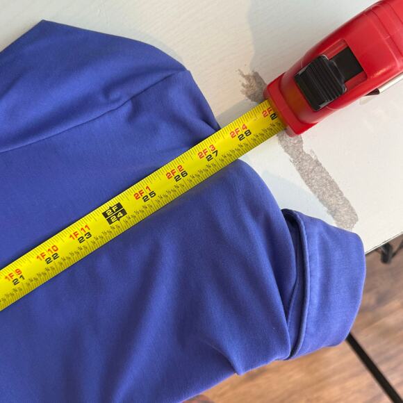 Redvanly Golf Polo Shirt Mens Large Light Blue White Performance - Picture 7 of 7